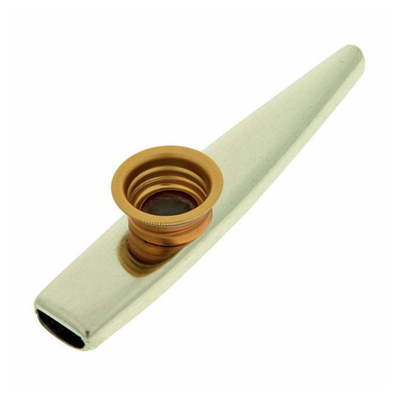 Kazoo Thomann Metalowe pozłacane 12 cm