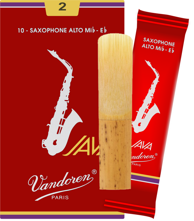 Stroik saksofon altowy alt 2 Vandoren JAVA Filed Red SR262R 1 szt. (1)
